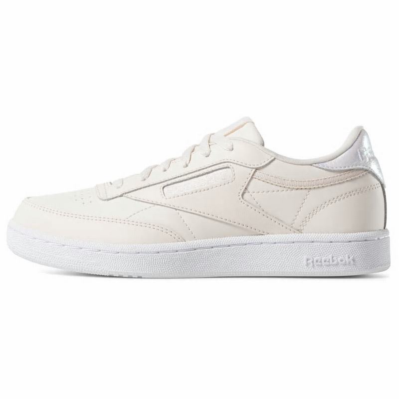 Tenisi Reebok Club C Fete Roz/Albi Romania NF9951QJ